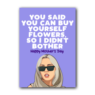 Mother's Day Buy Flowers Card